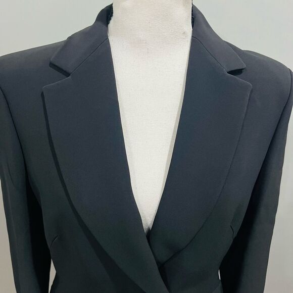 Cheap and Chic by Moschino Double Breasted Tuxedo Jacket in dark gray Size 8 - Picture 6 of 15